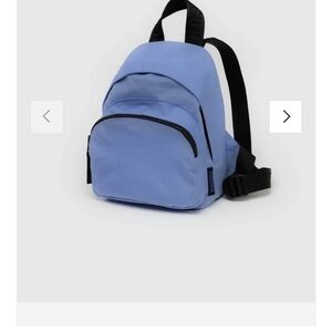Small blue BAGGU Backpack